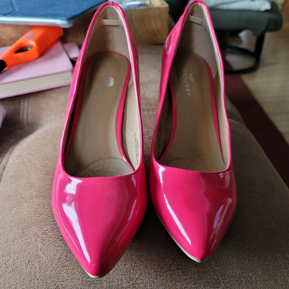Pink heels